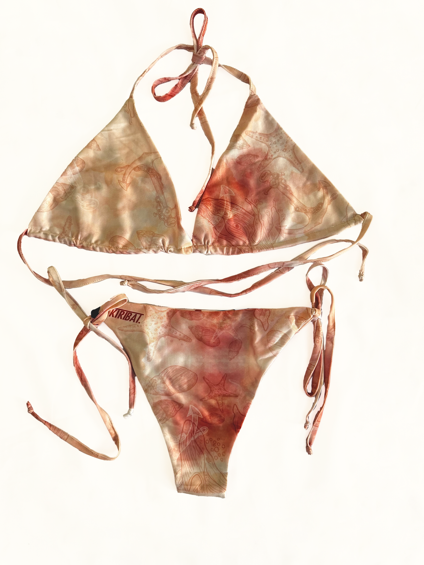 Bikini Asoleador ballenas doble faz