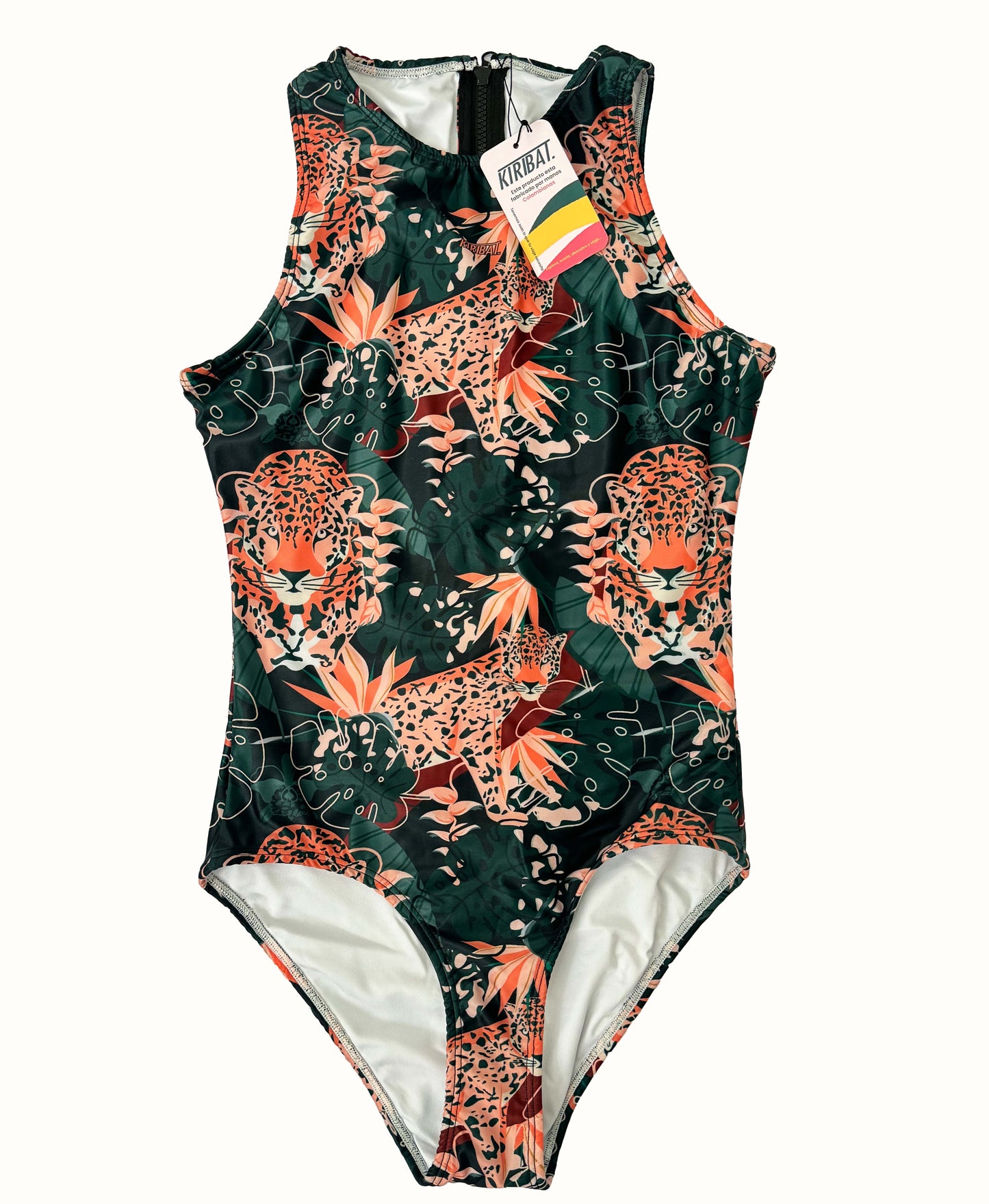 Vestido de baño Entero deportivo manga siza Jaguar